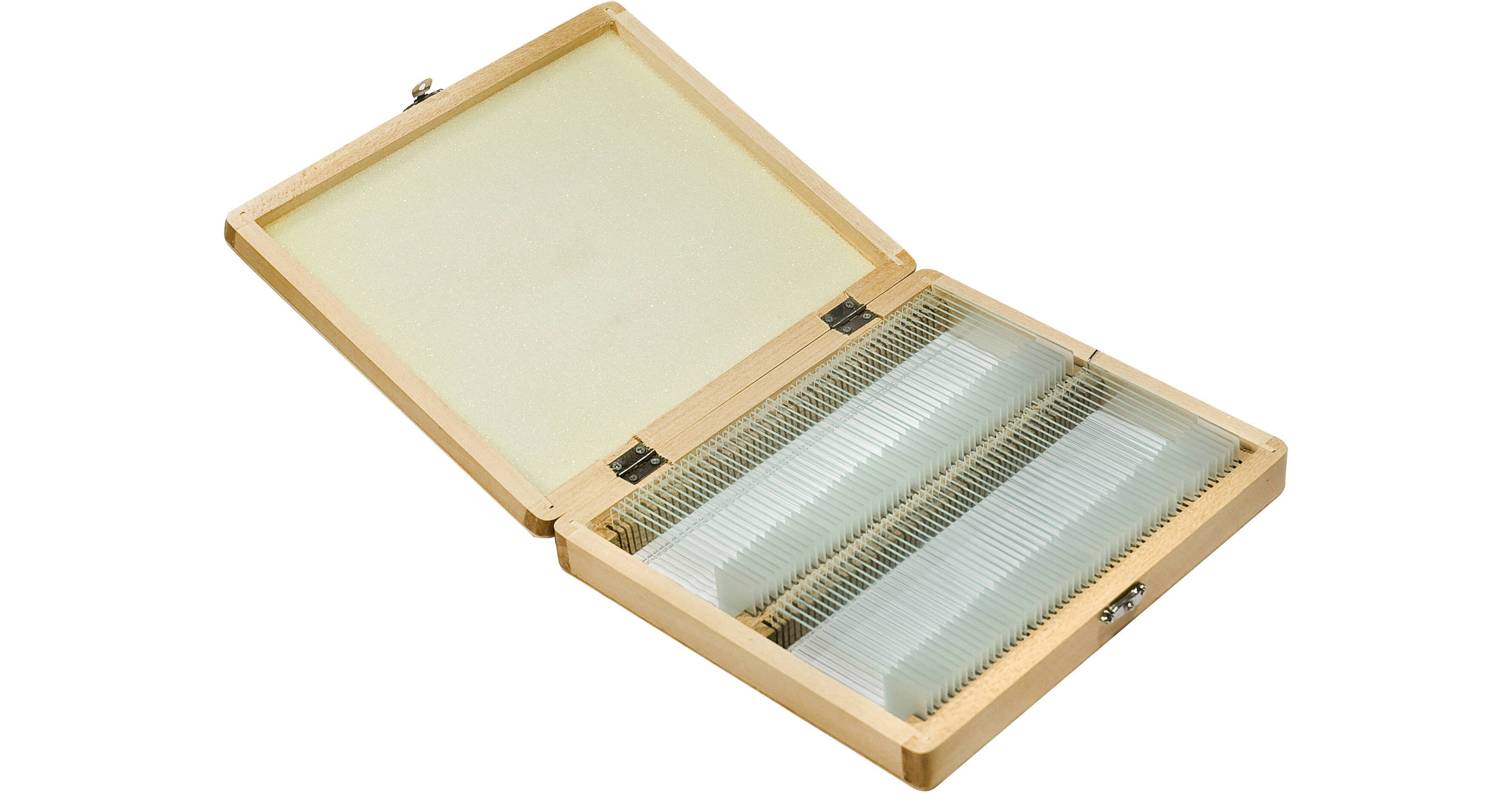 Barska Prepared Microscope Slides (100Pack, Wooden Case)