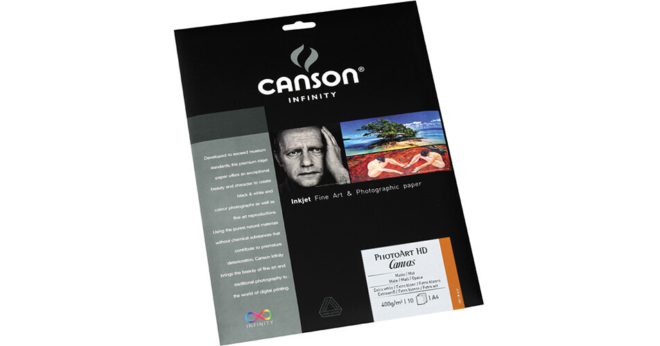 Canson Infinity PhotoArt HD Canvas Inkjet Paper 200004271 B&H
