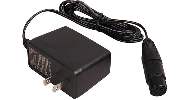Delvcam AC12VDC XLR Power Supply DELVPWR12V4A B&H Photo Video