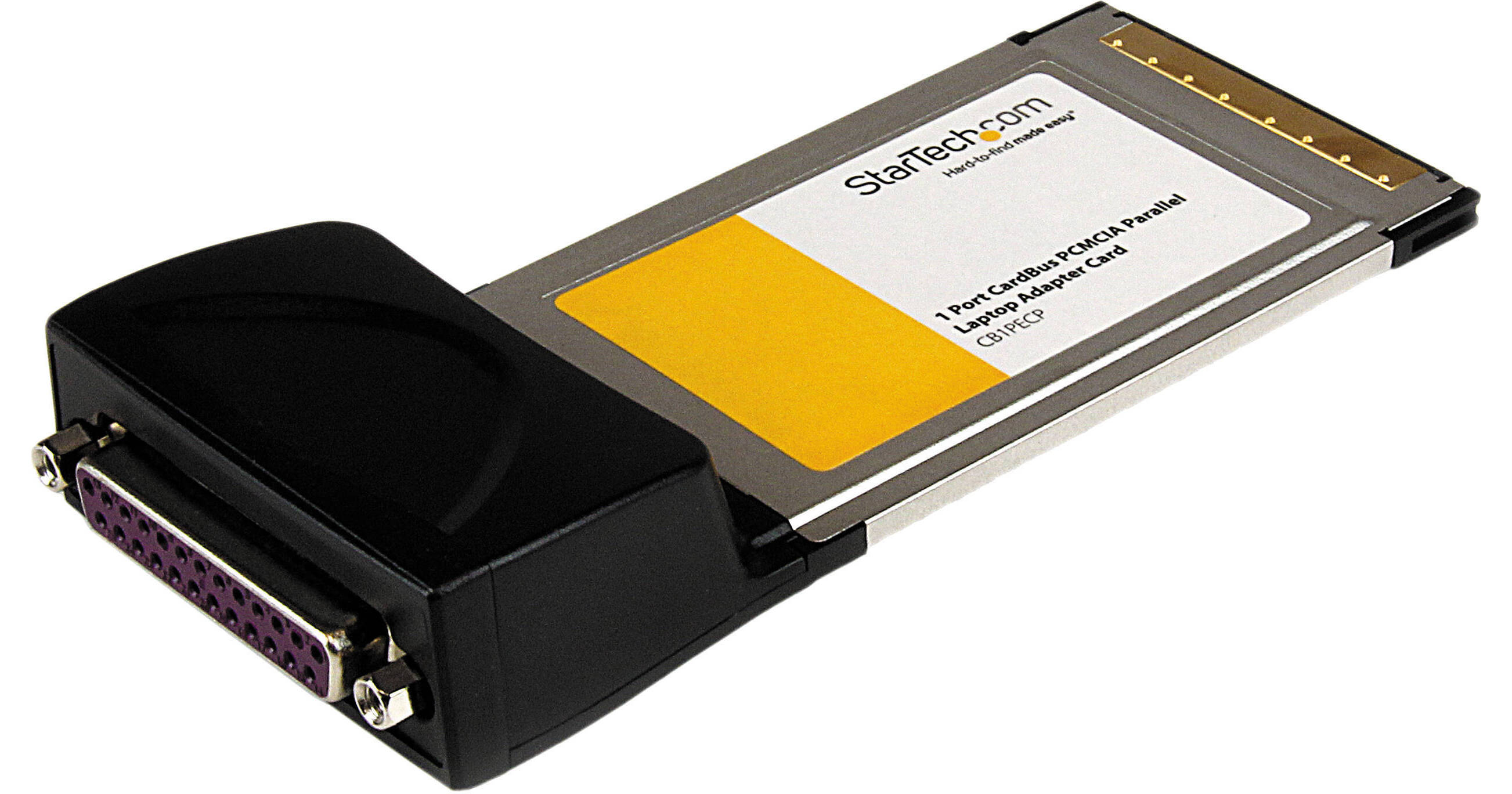 StarTech 1Port CardBus PCMCIA Parallel Adapter Card CB1PECP B&H