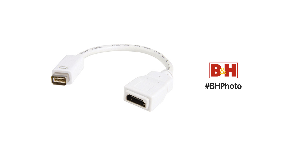 1.8M/3M Mini DVI Male to HDMI Female Video Cable Adapter For Apple Macbook iMac