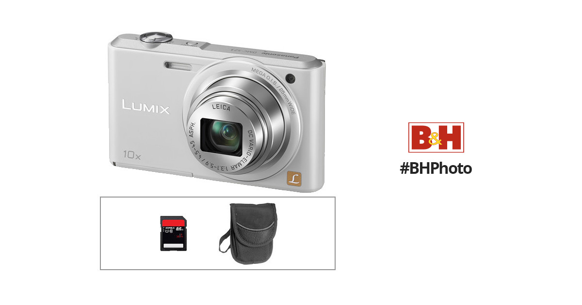Panasonic Lumix DMC-SZ3 16.1MP Digital Camera Black 