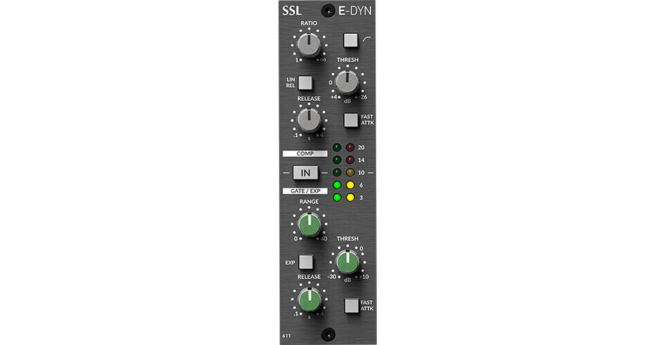 Solid State Logic E-Series Dynamics Module for API 500 Series Rack