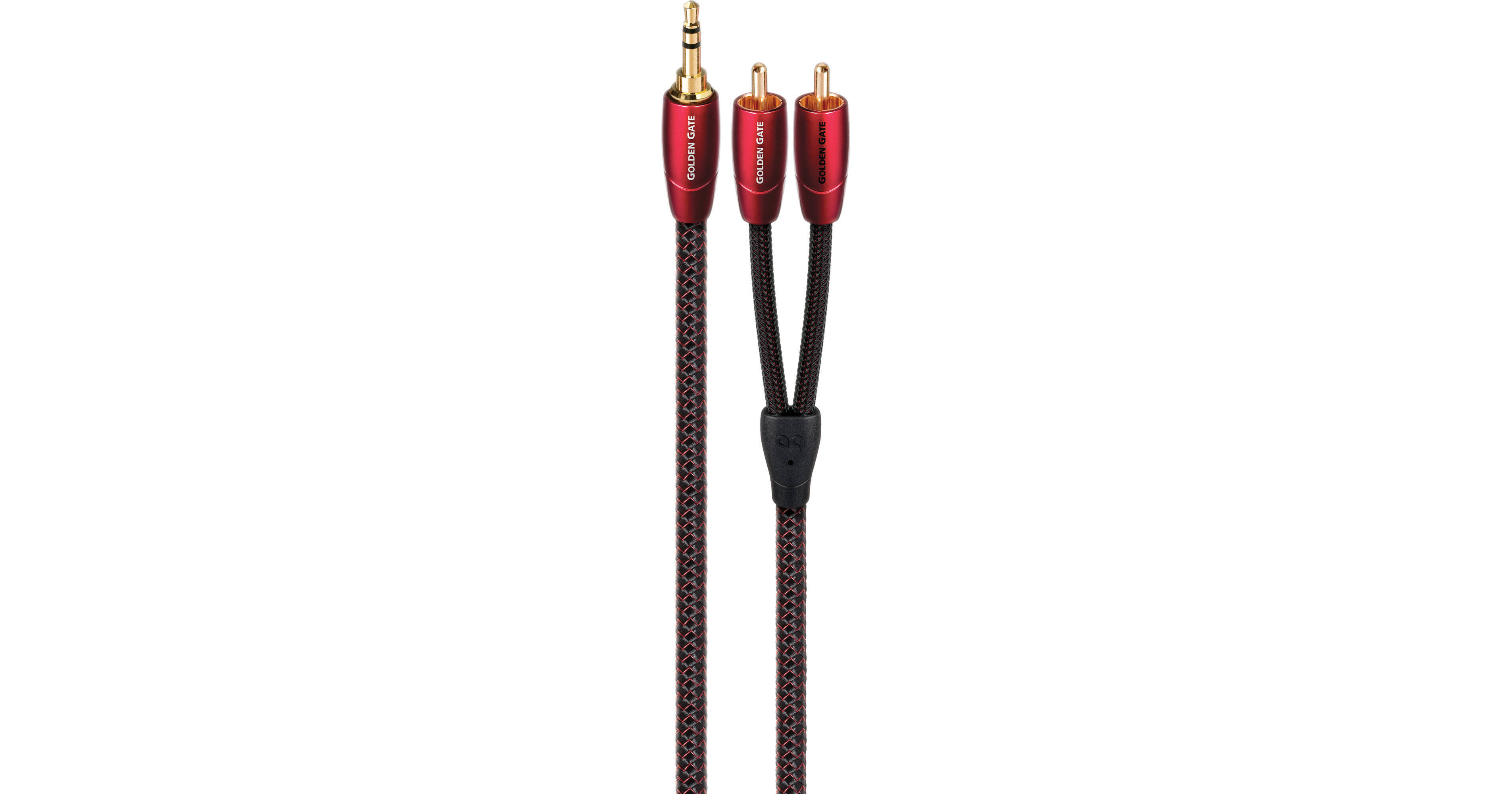 AudioQuest Golden Gate 3.5mm to RCA Cable (3.3') GOLDG01MR B&H