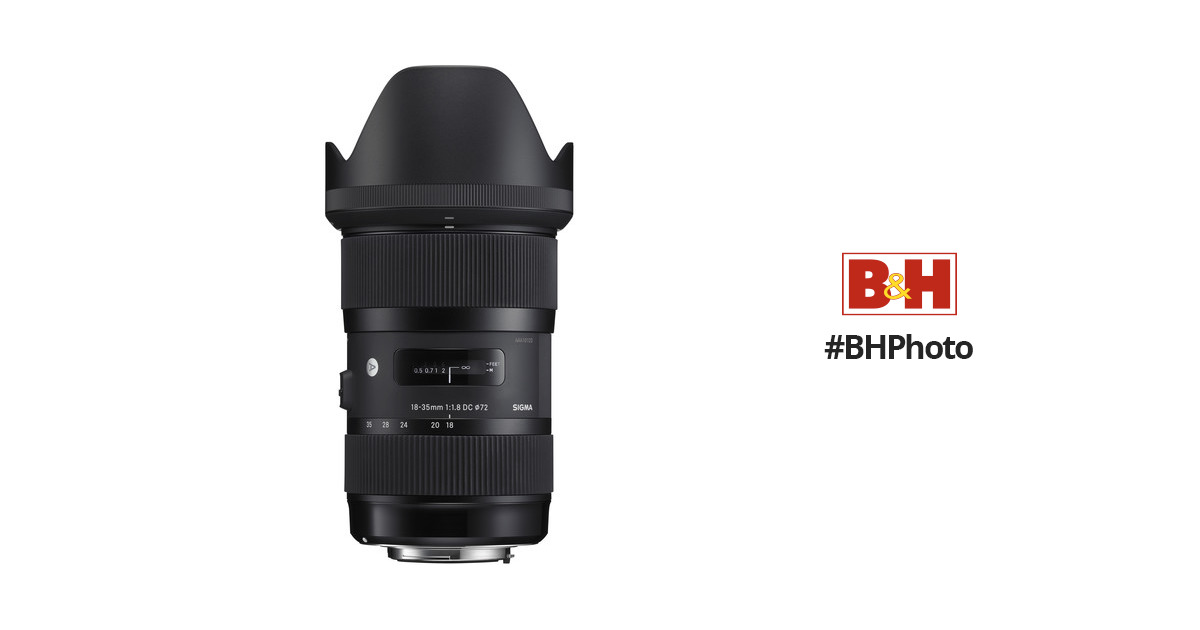 Sigma 18-35mm f/1.8 DC HSM Art Lens for Nikon F 210-306 B&H