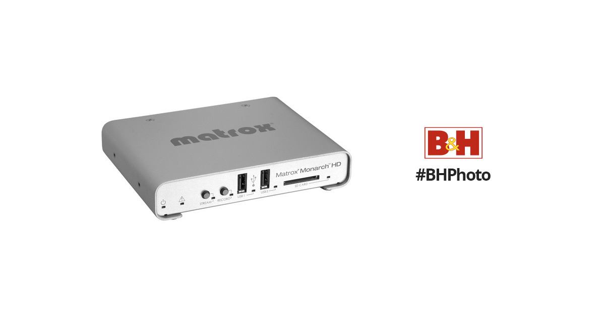 Matrox Monarch HD - Codificador de Streaming HDMI - Avacab