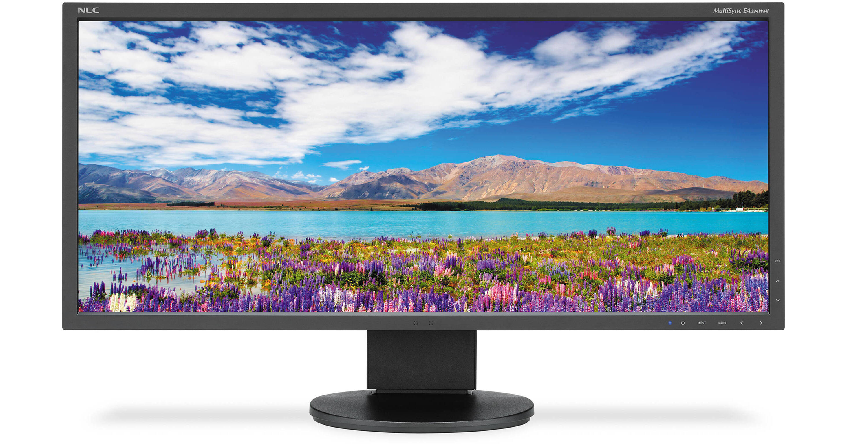 NEC presenta el monitor panorámico MultiSync EA295WMi con color profesional