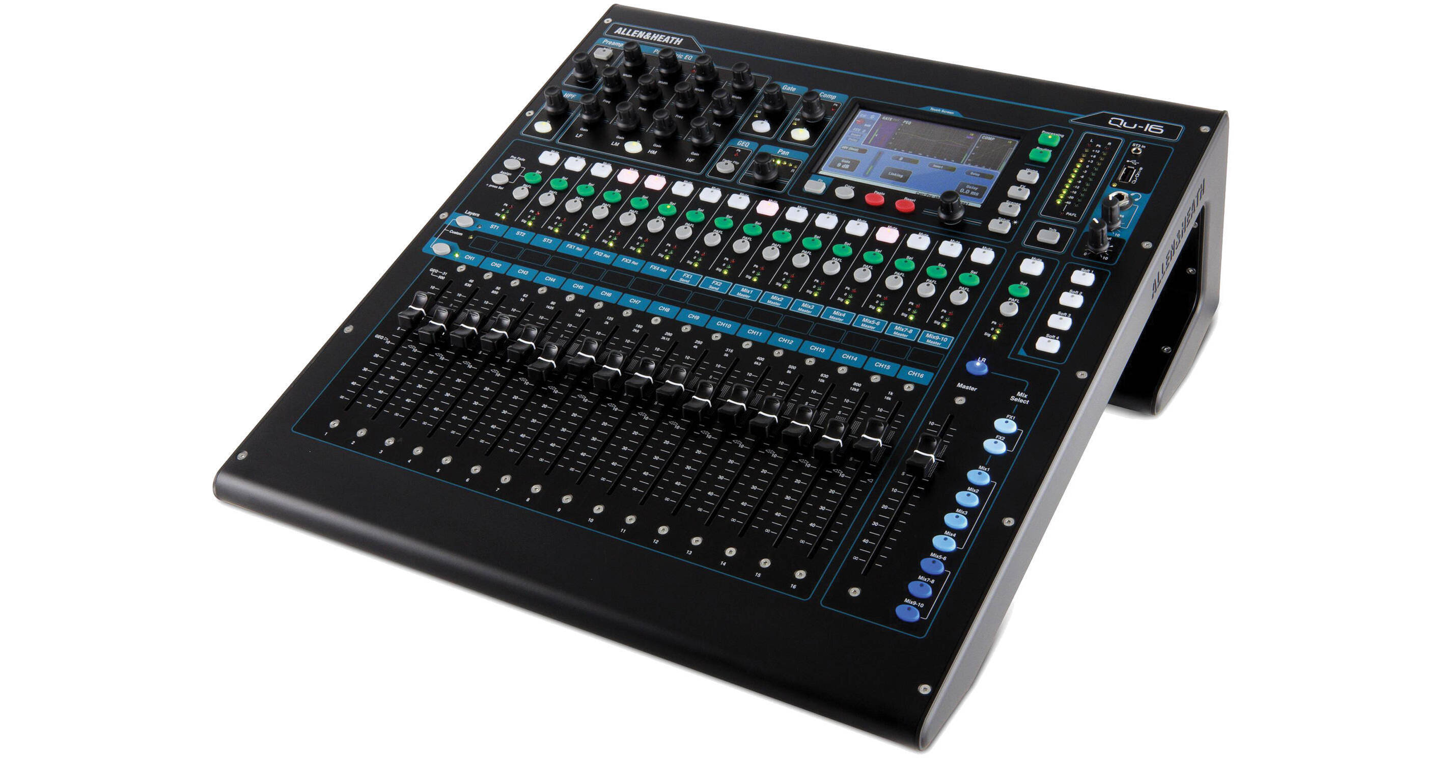 Allen & Heath Qu16 Rackmountable Digital Mixer AHQU16RK19