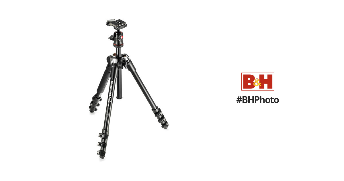 Manfrotto BeFree Compact Travel Aluminum Alloy Tripod MKBFRA4-BH