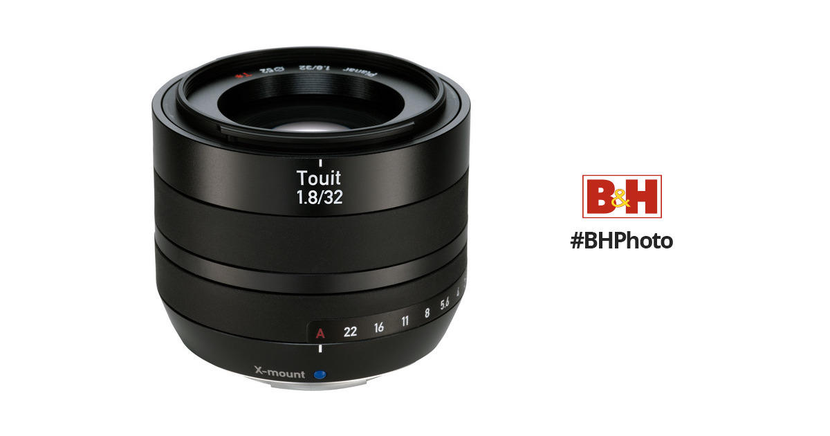 ZEISS Touit 32mm f/1.8 Lens for FUJIFILM X 2030-679 B&H Photo
