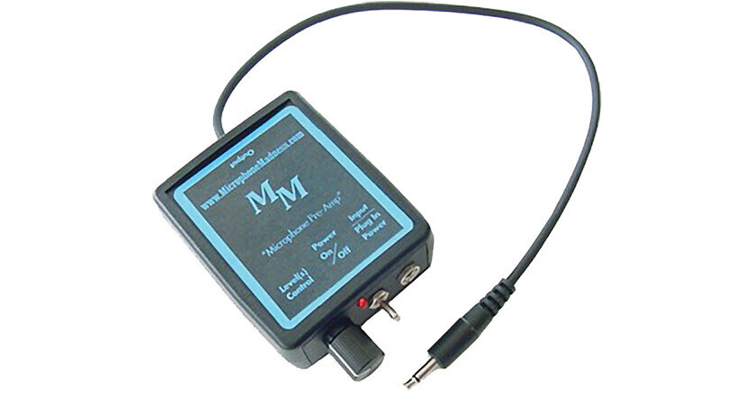 Microphone Madness MMMonoPreamp High Gain / Low MMMONO PREAMP