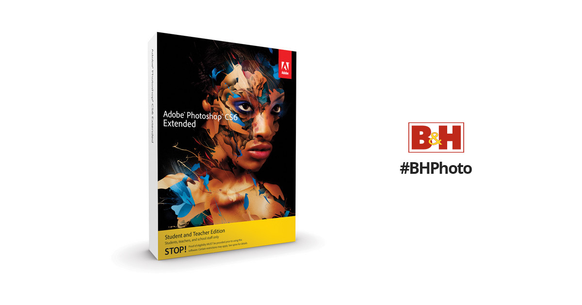 adobe photoshop cs6 extended student and teacher edition download