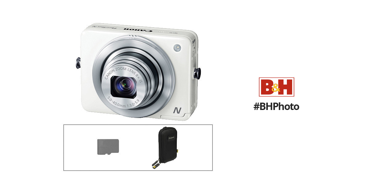 【極上品】Canon Powershot N ホワイト デジタルカメラ カメラ 家電・スマホ・カメラ 【楽ギフ_包装】