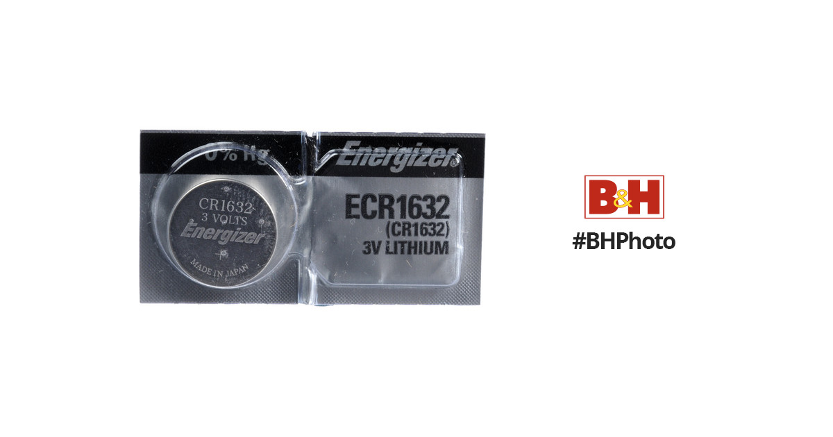  Energizer CR1632 3V Lithium Coin Battery (5 Count