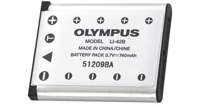 Olympus LI42B Rechargeable Lithiumion Battery V620058SU000 B&H