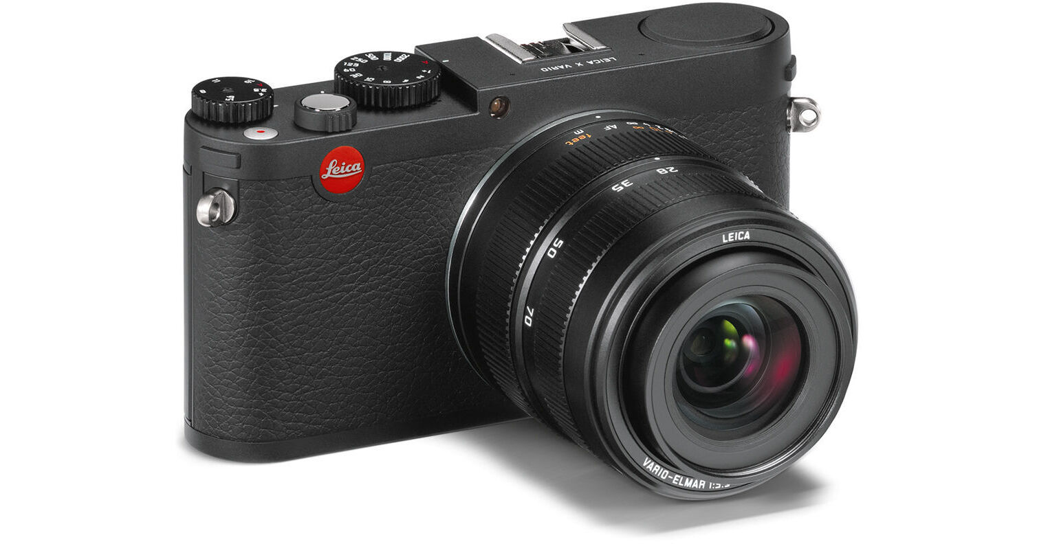 Leica X Vario Digital Camera 18430 Black B&H Photo Video