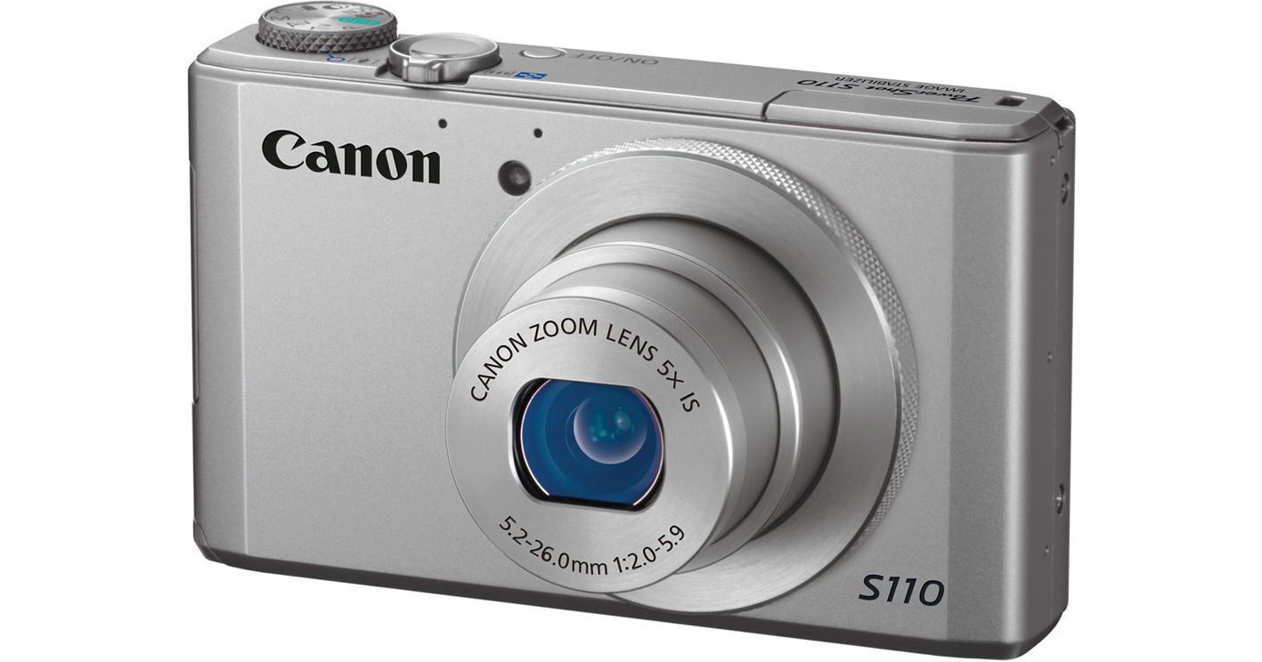 Canon PowerShot S110 Digital Camera (Silver) 6798B001 Bu0026H Photo