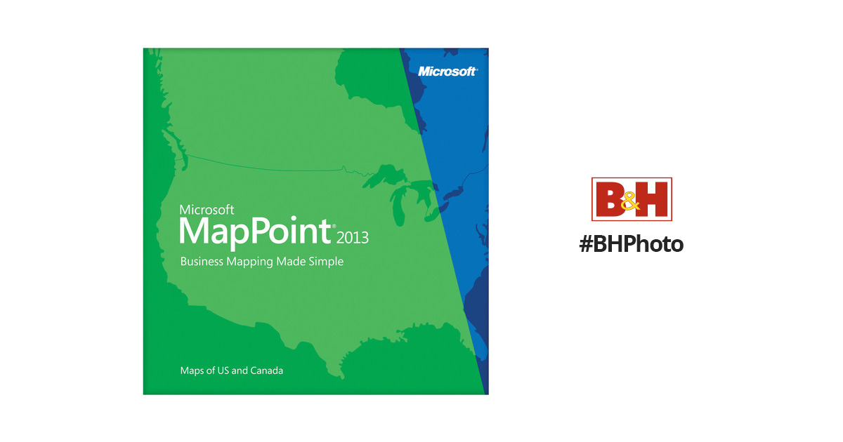 MICROSOFT MAPPOINT 2013 Nord America 1 PC 