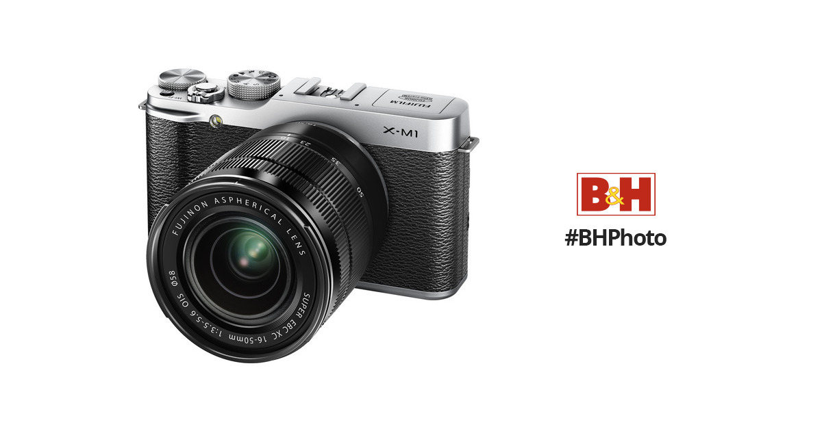 カメラ デジタルカメラ FUJIFILM X-M1 Mirrorless Digital Camera with 16-50mm 16391516