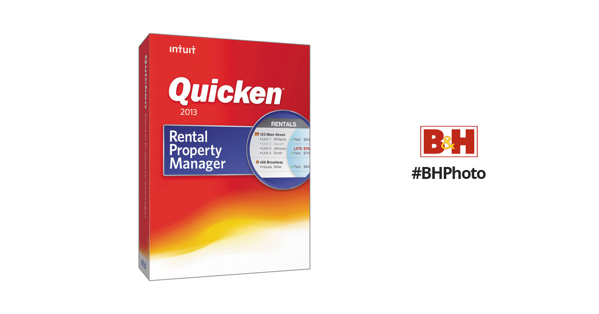 intuit quicken rental property manager 2.0