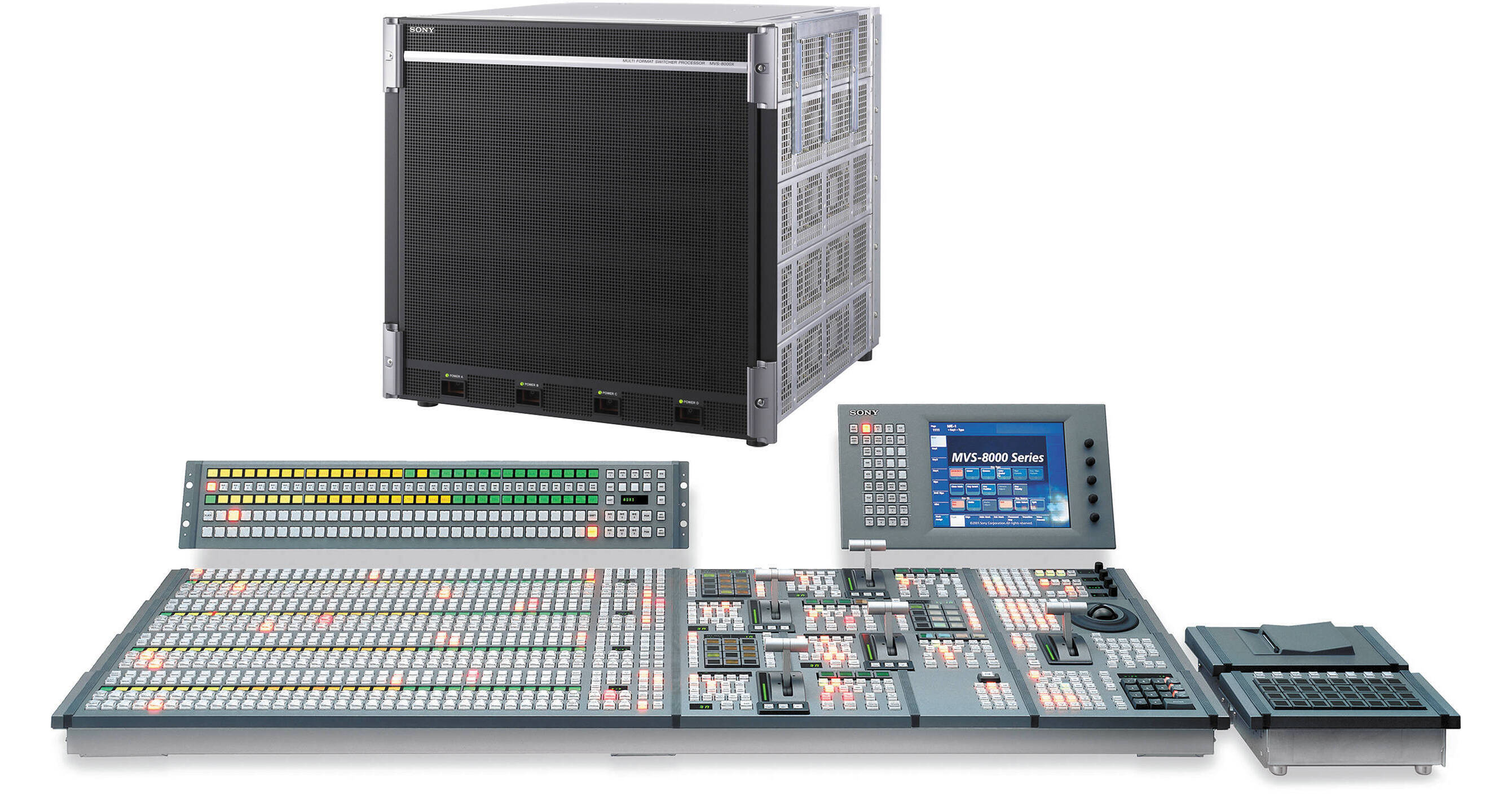 Sony MVS-8000X Multi-Format Production Switcher Processor