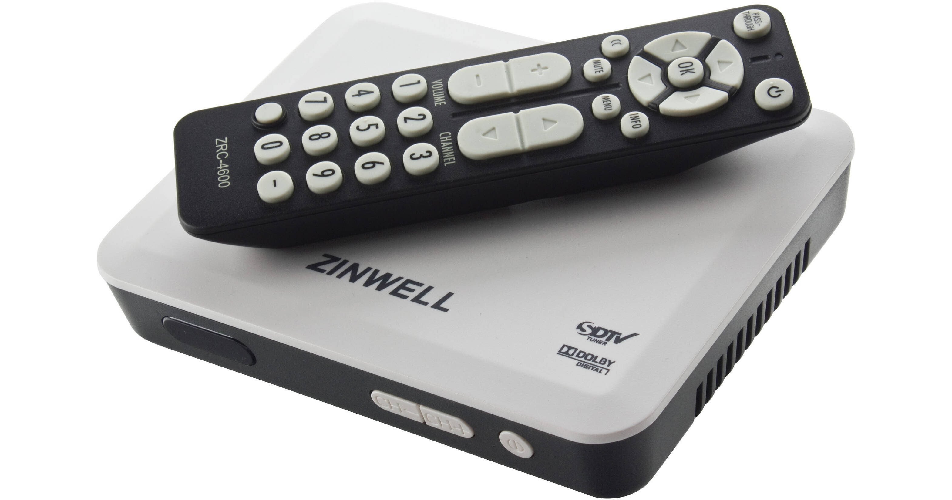 Zinwell ATSC Digital to Analog Converter Box ZAT970AW B&H Photo