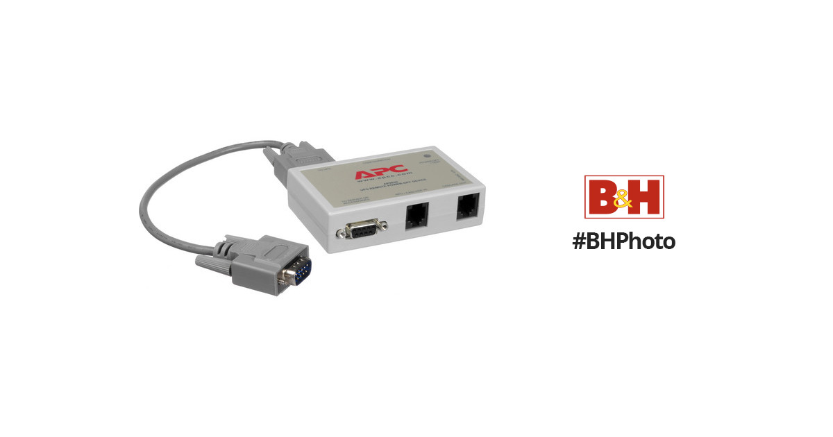 APC UPS Remote Power-Off Adapter AP9830 B&H Photo Video