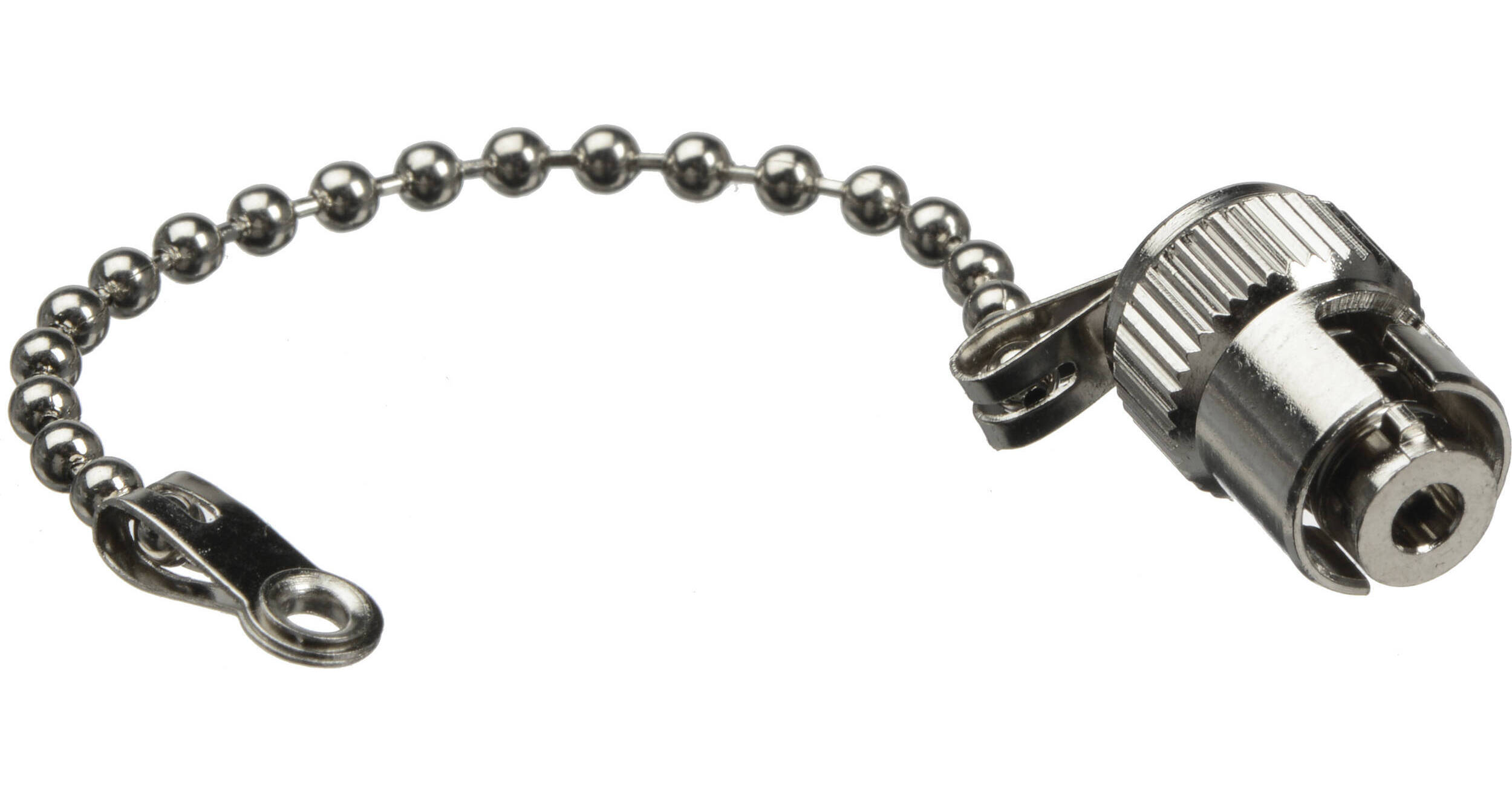 Camplex Metal Dust Cap with Chain for ST Fiber HFSTDUSTCAPWC