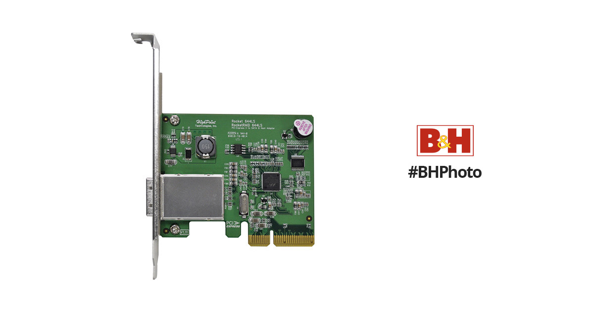 HighPoint RocketRAID 644LS レイドカード PCI-Express 2.0 x 4 1x
