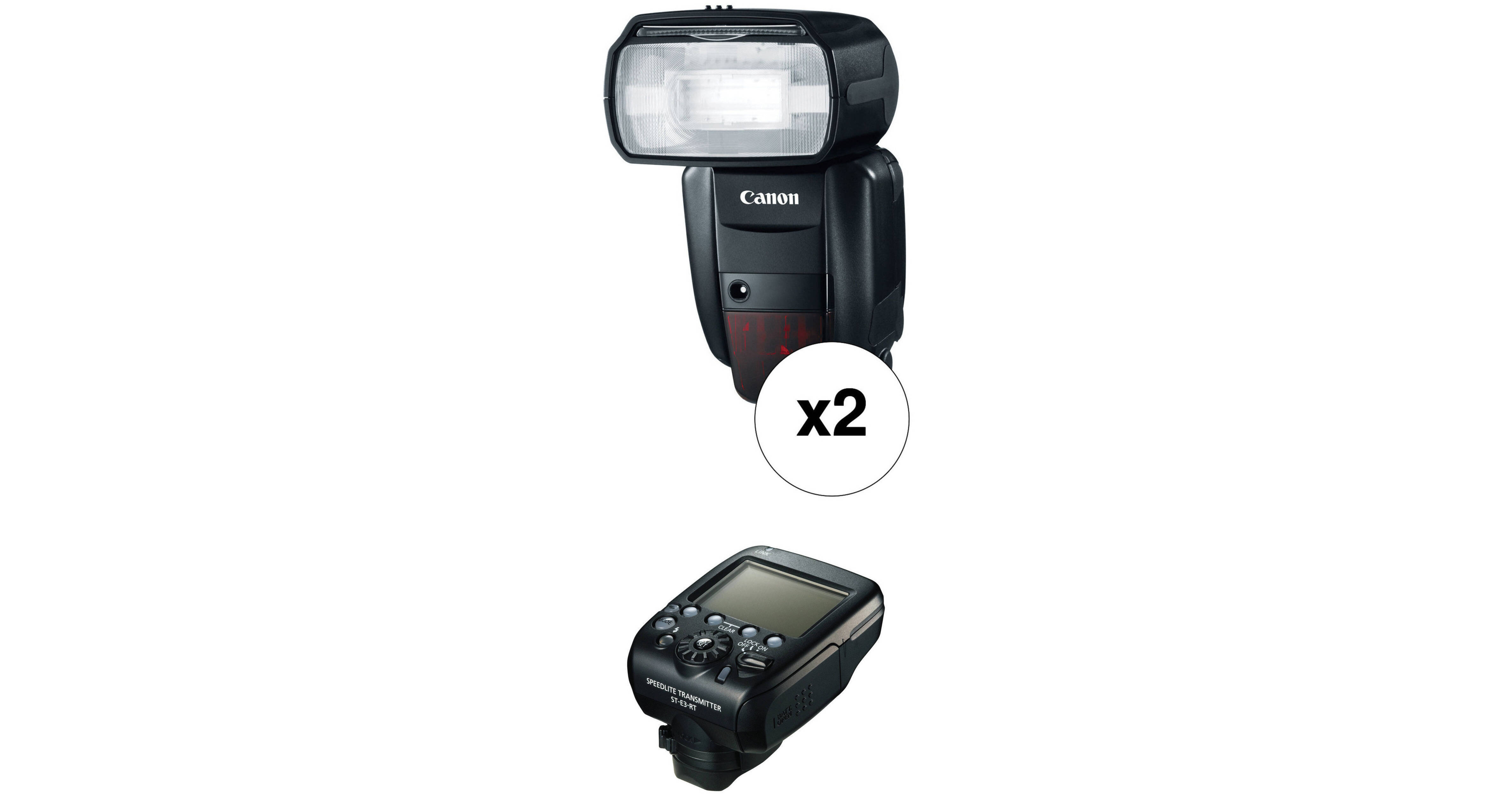 Canon Speedlite 600EX-RT Essential Two Flash Wireless Kit B&H