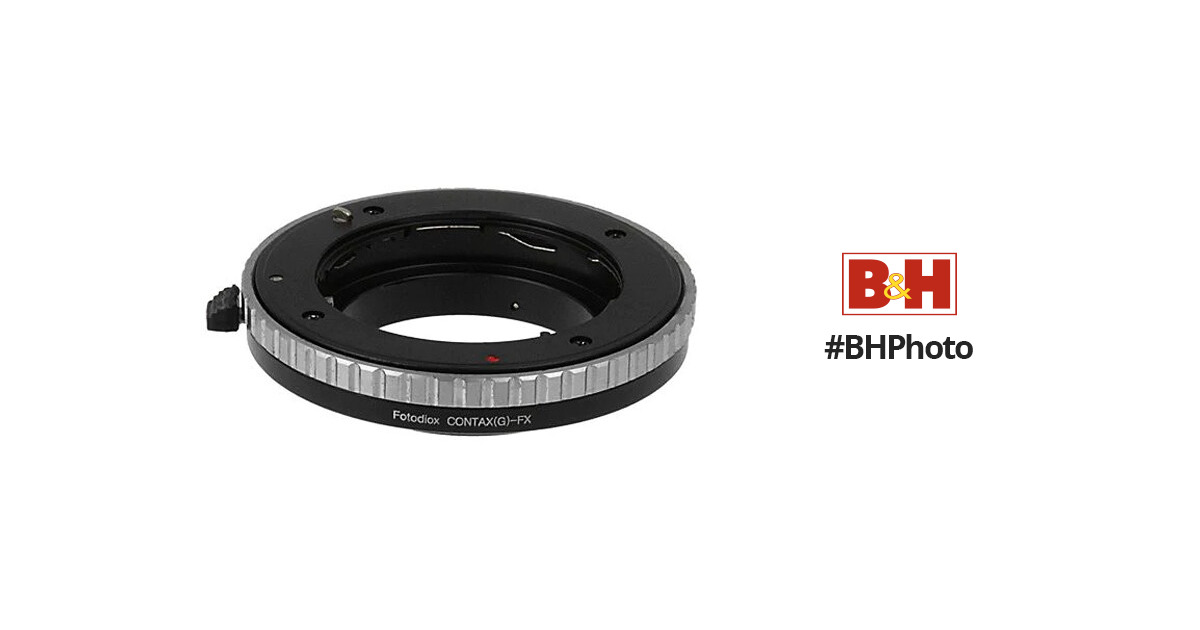 FotodioX Contax G Pro Lens Adapter for Fujifilm X-Mount Cameras