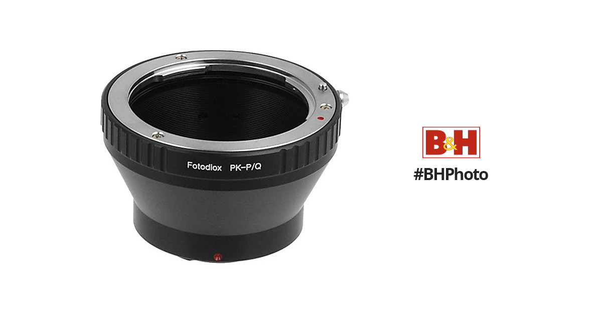 FotodioX Adapter for Pentax K Mount Lenses to Pentax Q PK-PQ B&H
