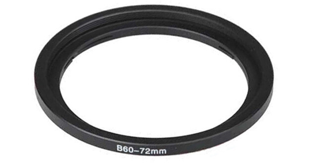 FotodioX Bay 60 to 72mm Aluminum Step-Up Ring H(RING) B6072 B&H