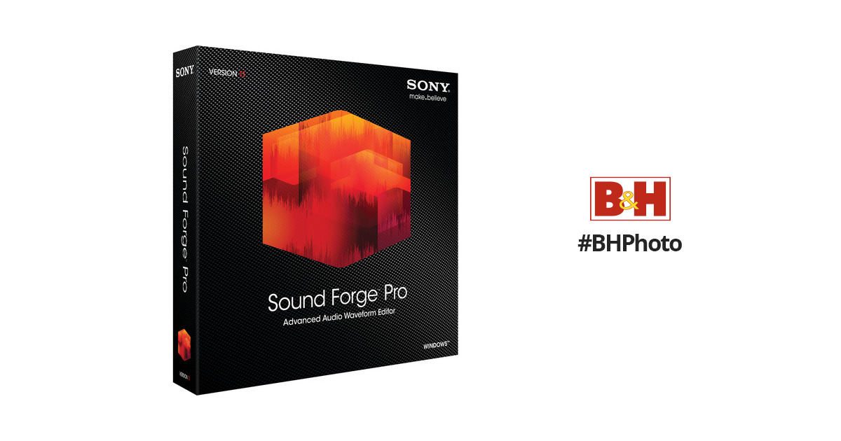 sound forge pro 11.0 serial number 17d