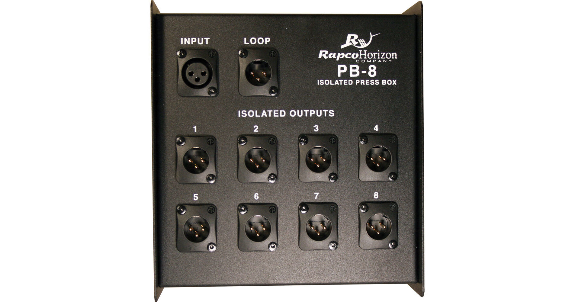 RapcoHorizon PB-8 Isolated 8-Channel Press Box