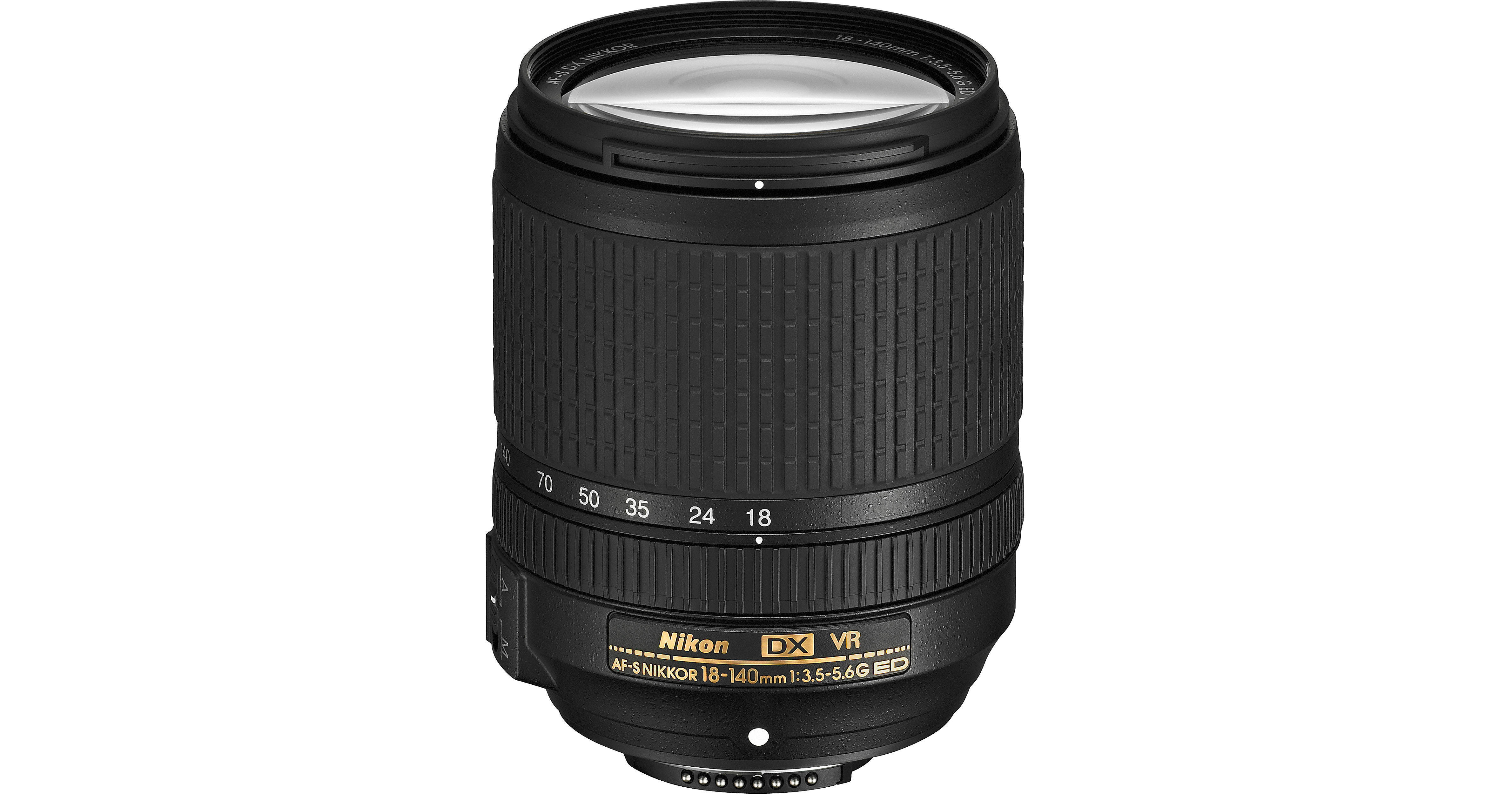 Nikon AF-S DX NIKKOR 18-140mm f/3.5-5.6G ED VR Lens