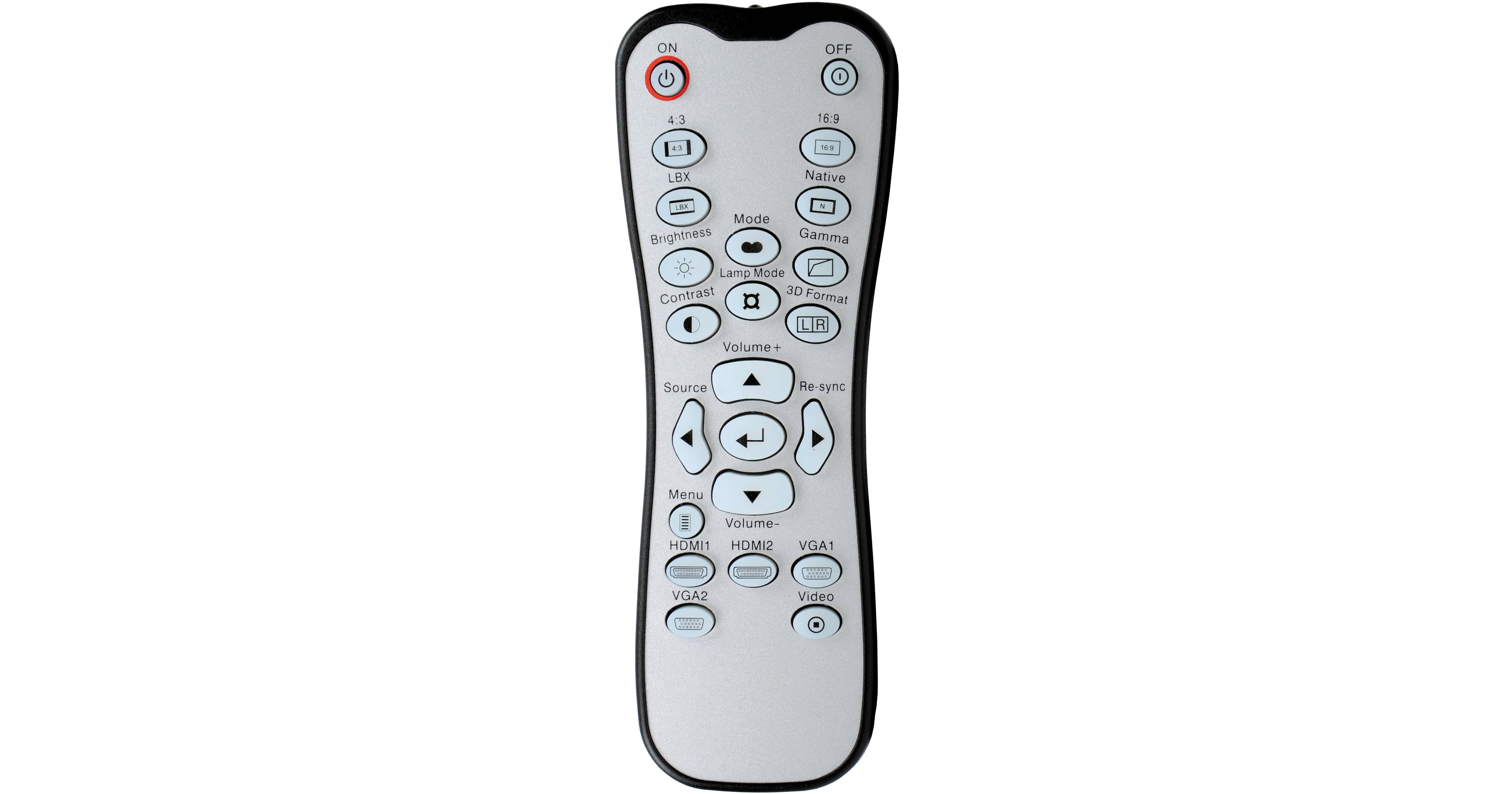 Optoma Technology BR3069B Remote Control with Backlight