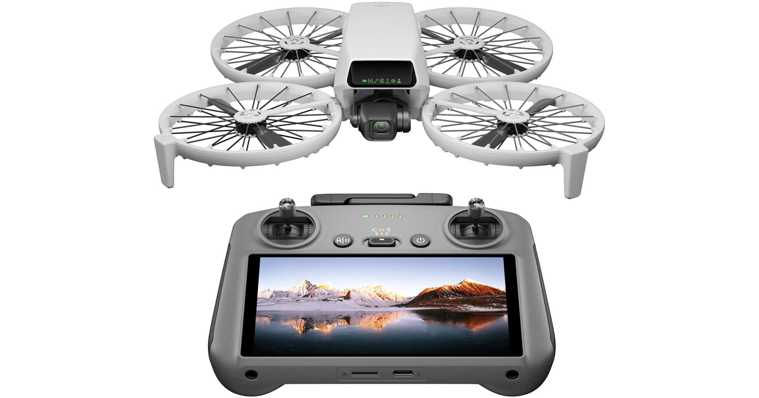 DJI Flip (DJI RC 2) (GL) - thiết kế và phụ kiện