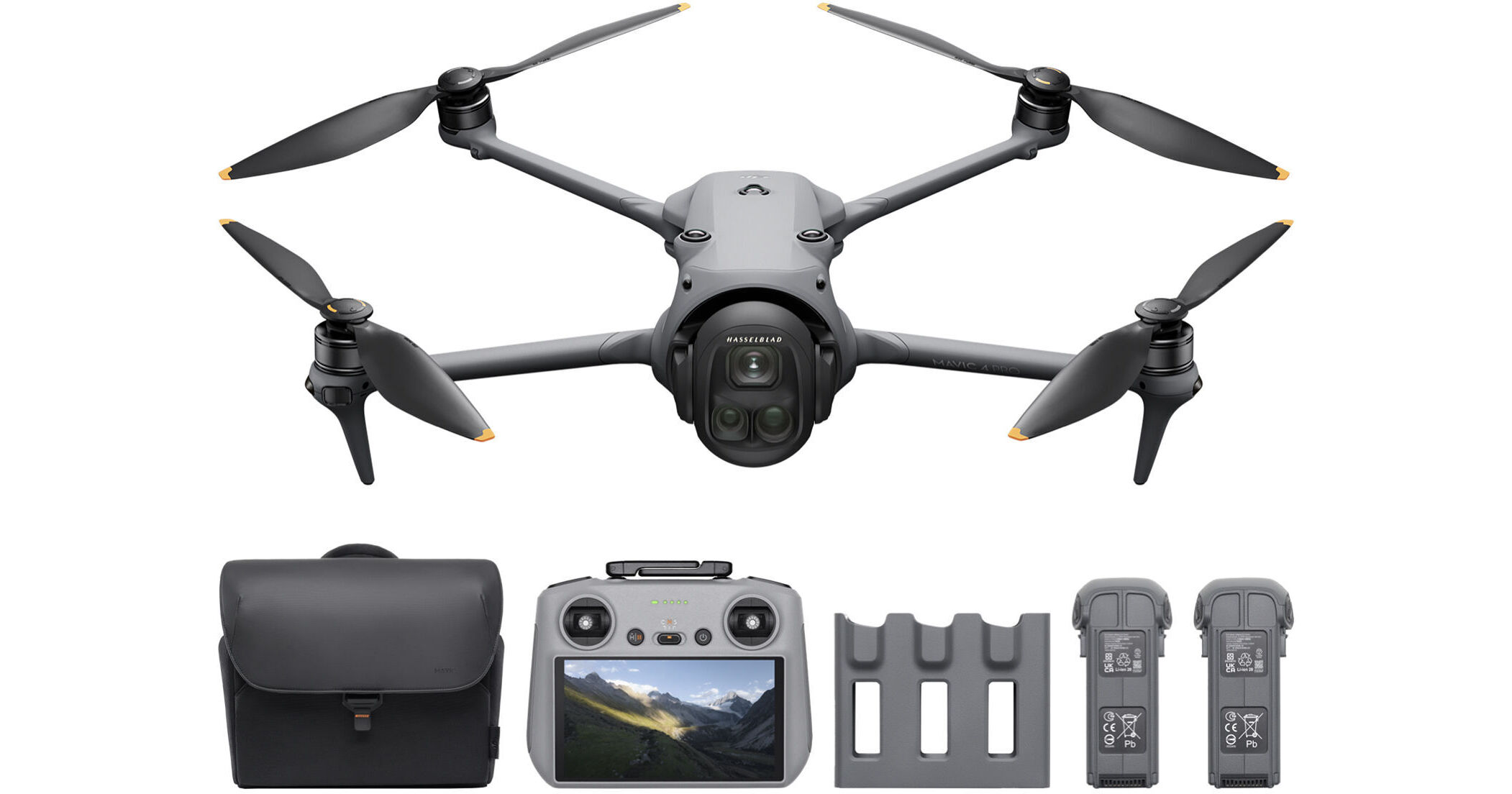 DJI Mavic 4 Pro - thiết kế và phụ kiện