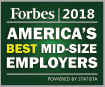 Forbes 2018 - America's best mid-size employers
