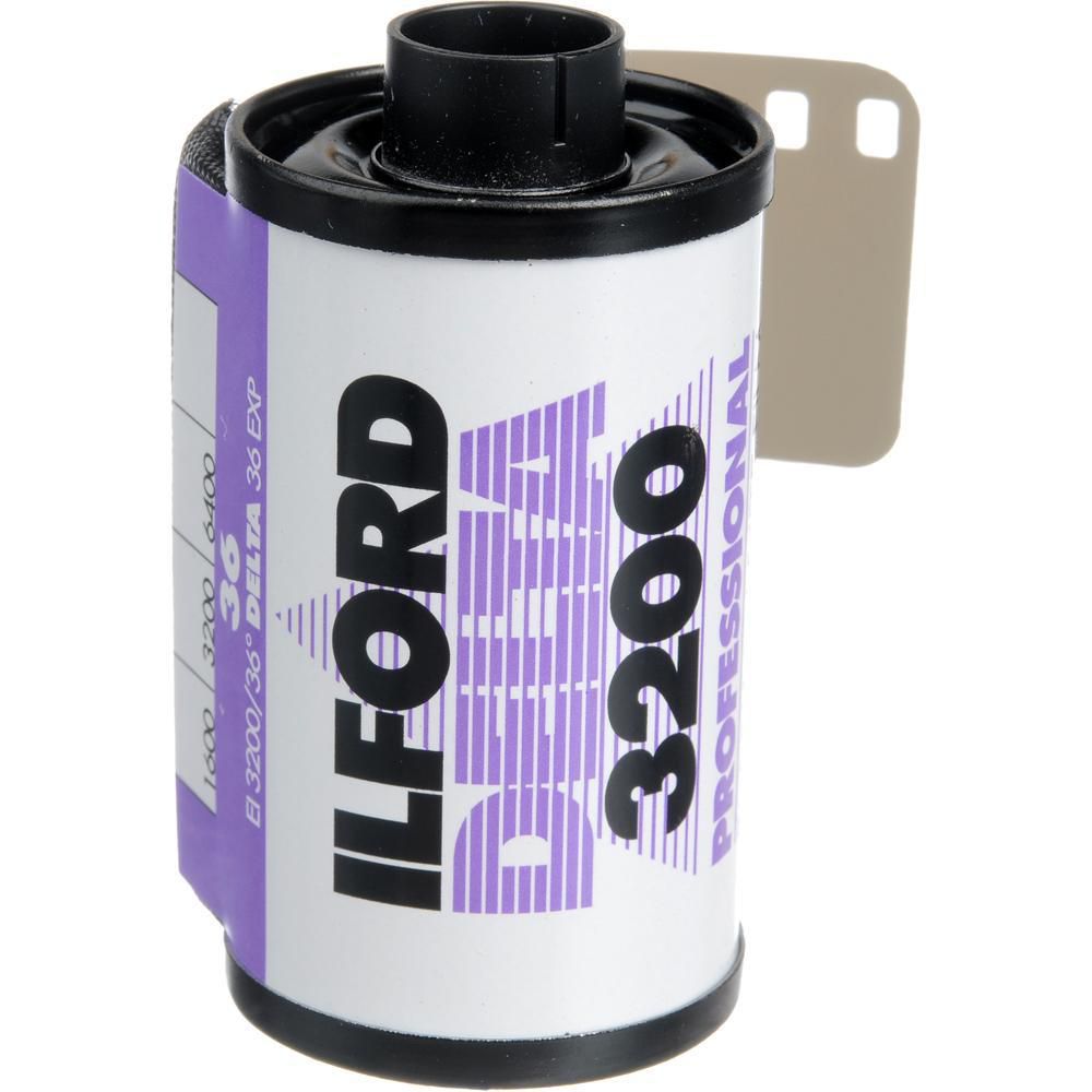 35 mm Black and White Print Film 135 Ilford 1887710 DELTA 3200 Professional ISO 3200 36 Exposures