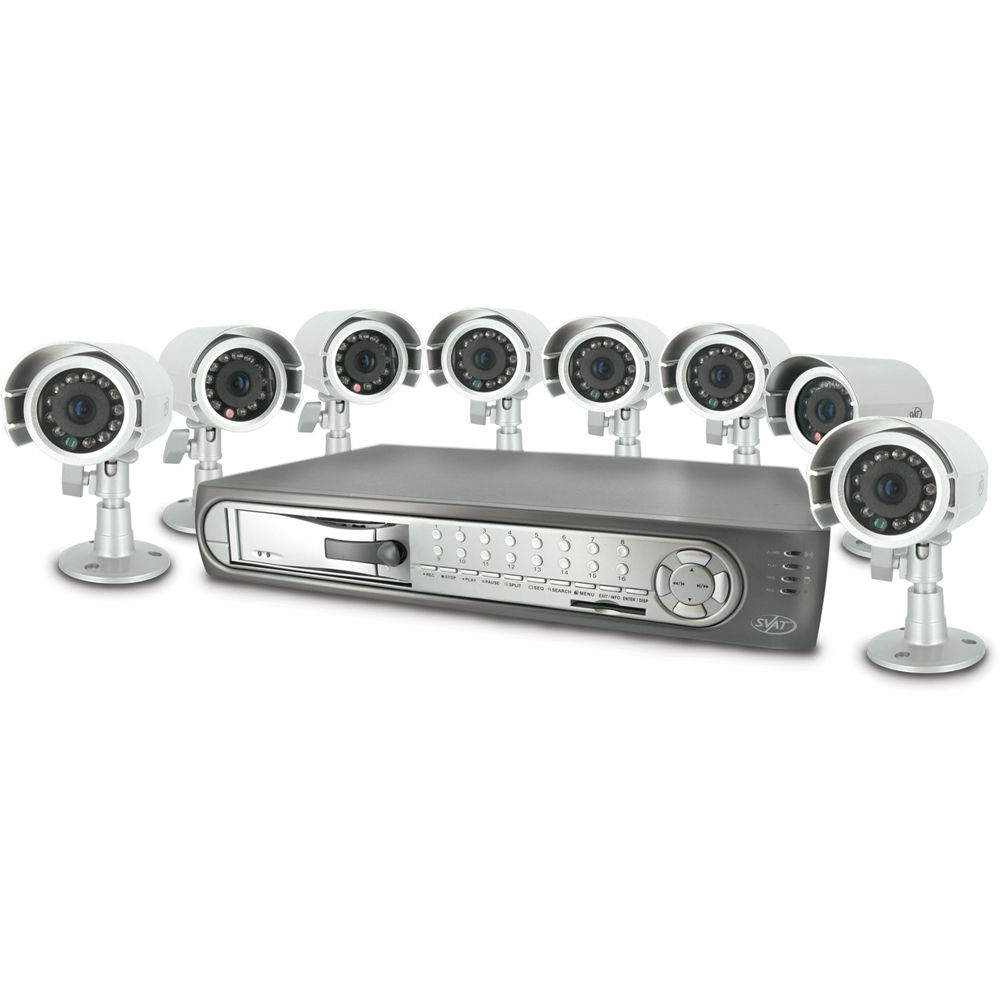 16 Channel Deluxe DVR Security System 
