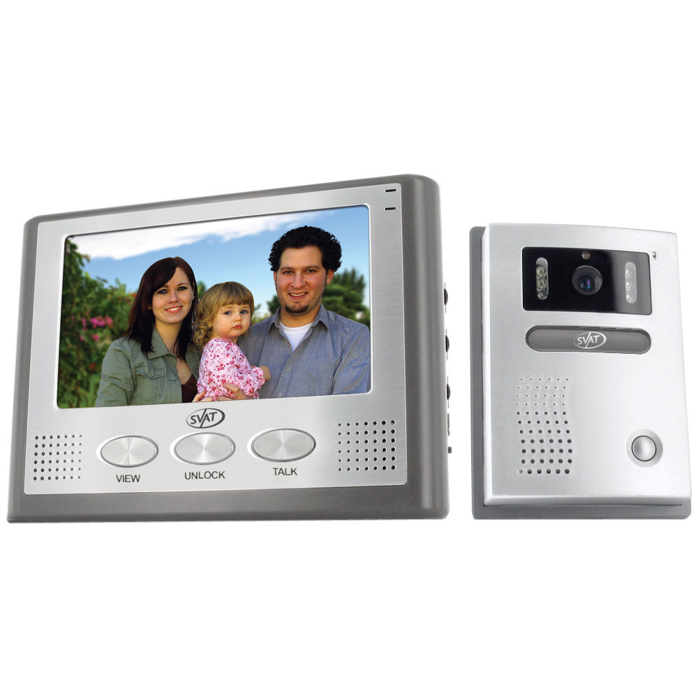 Svat 2 Wire Hands Free Color Video Intercom System Vis300 7m2