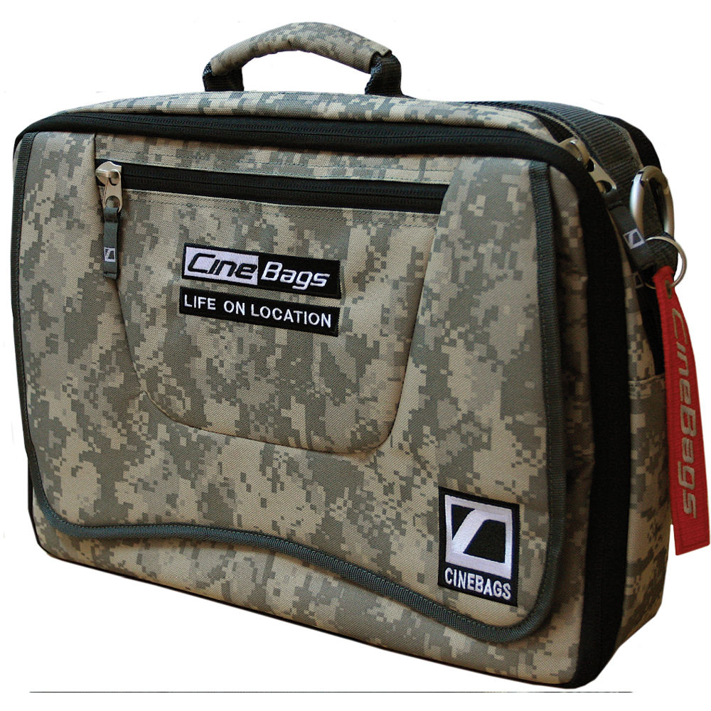 Cinebags Cb 17 Laptop Bag Digital Camo With Chocolate Webbing