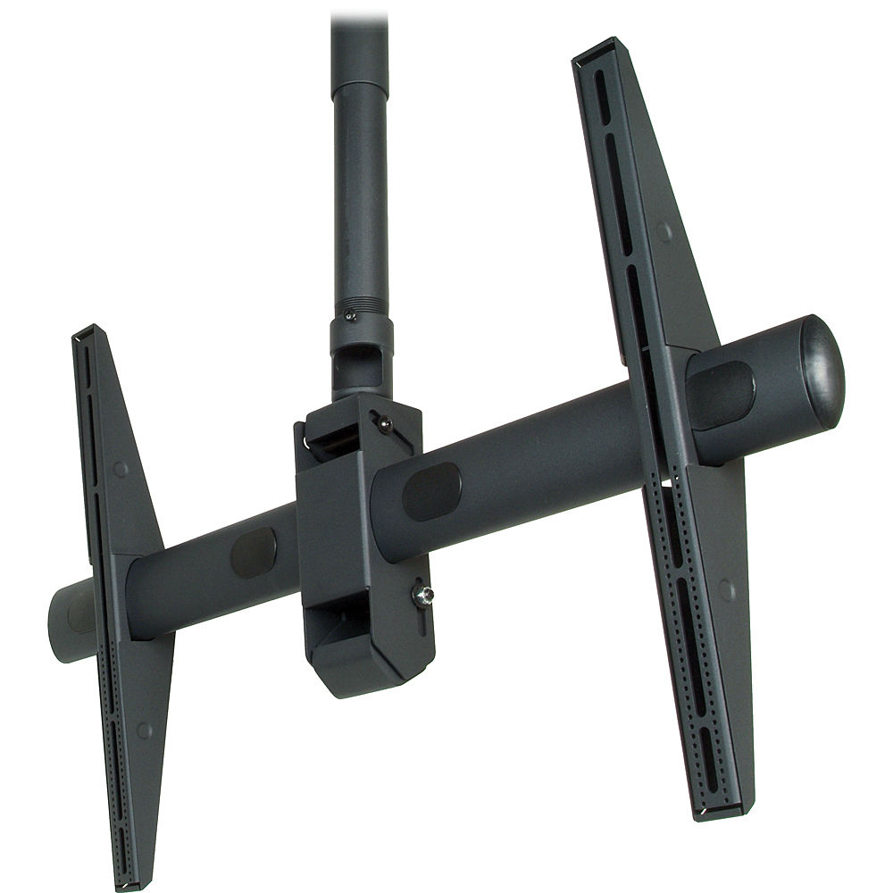 Premier Mounts Elliptical Universal Flat Panel Ceiling Mount For Displays Up To 175 Lb Black