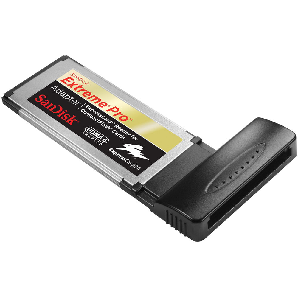 SANDISK EXTREME PRO EXPRESSCARD ADAPTER DOWNLOAD DRIVER