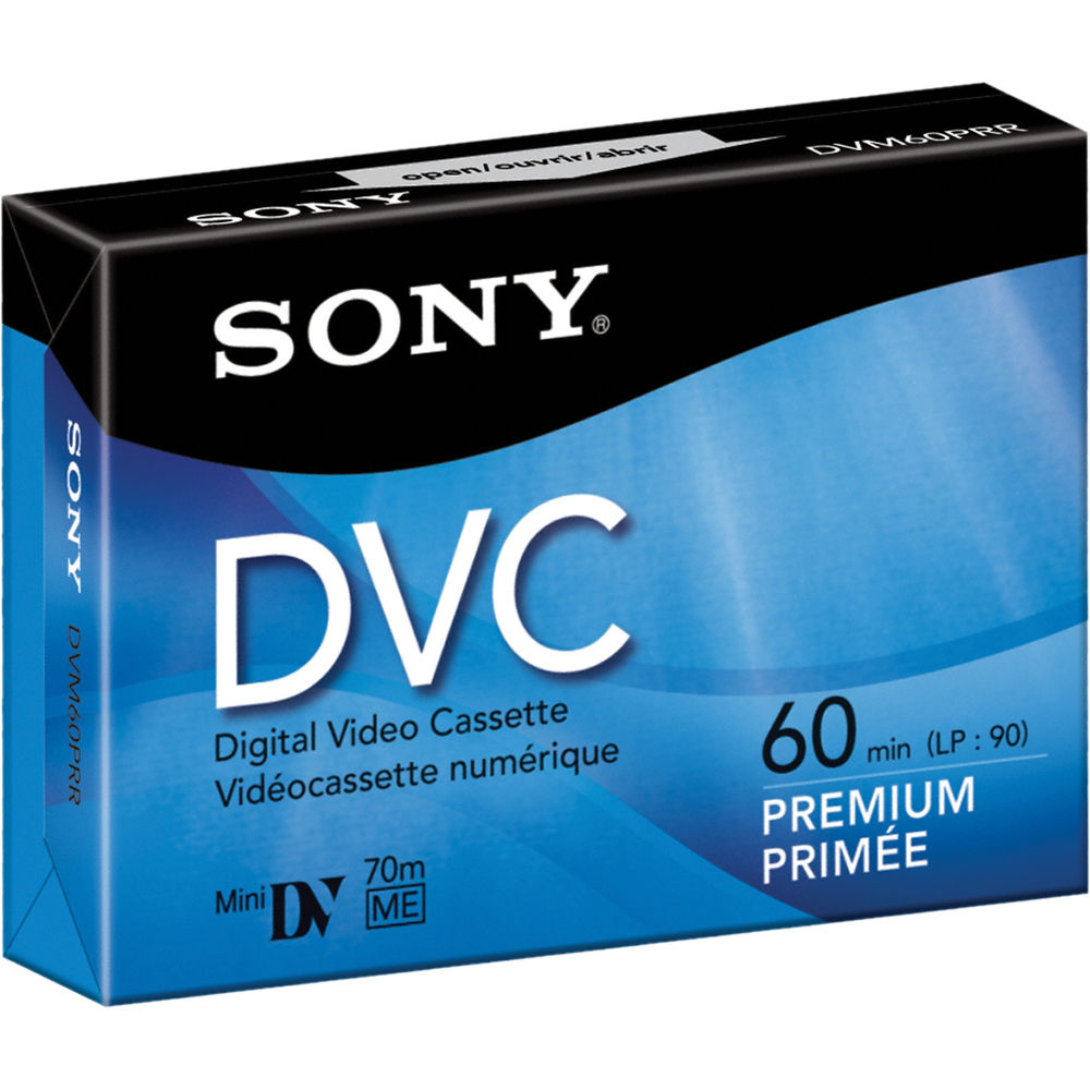 LP90 Sony Premium Mini DV60 cassette de video digital