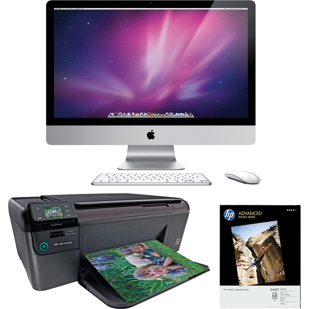 Apple 21 5 Imac Desktop Computer With Printer Kit B H