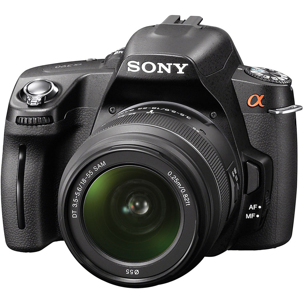Sony Alpha A390 Digital Slr With 18 55mm Lens Dslra390l B H Sony Alpha A390 Digital Slr With 18 55mm Lens Dslra390l B H