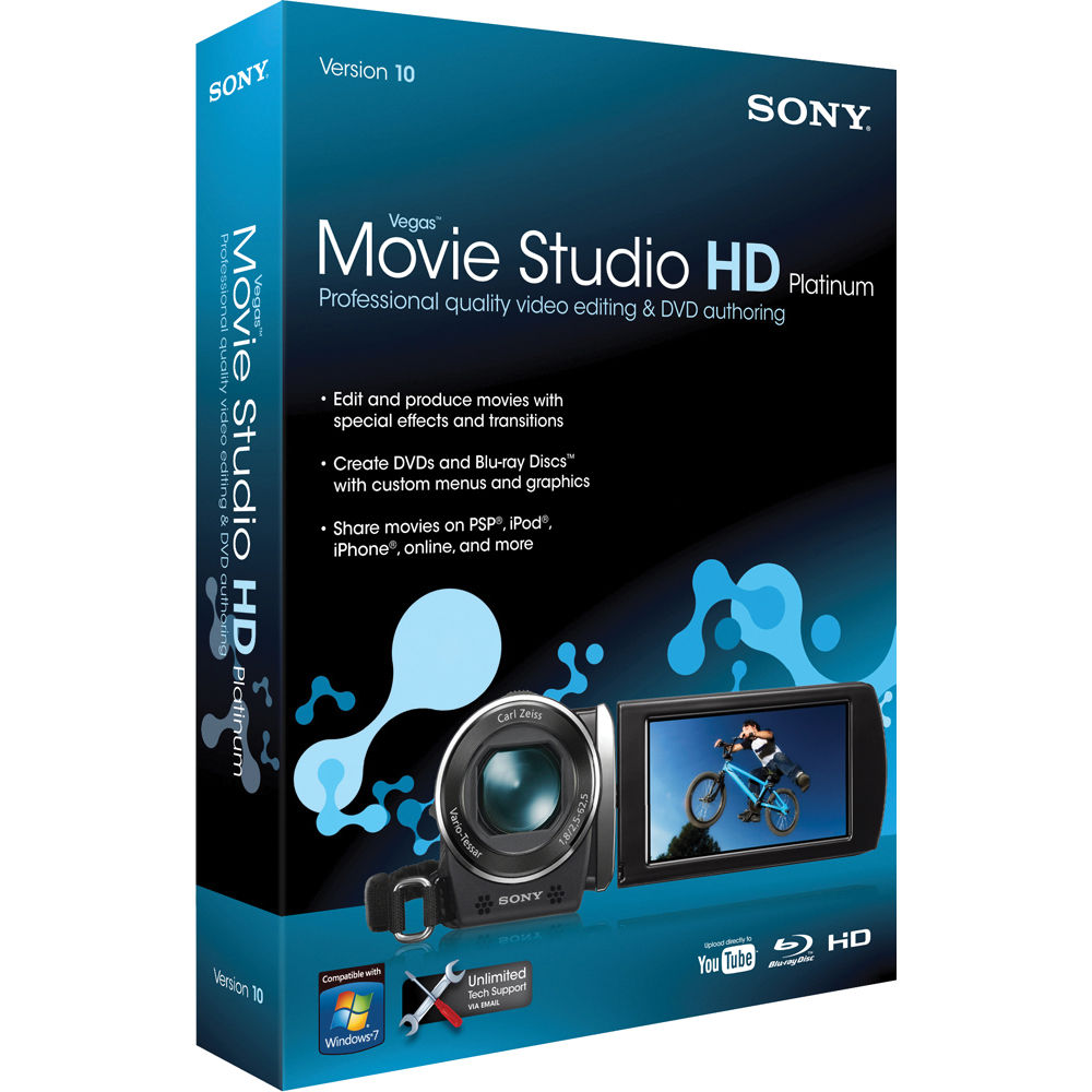 Sony Vegas Movie Studio Hd Platinum 10 Educational